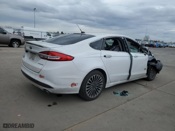 2017 Ford Fusion Energi Titanium with VIN 3FA6P0SUXHR350470, listed as a Copart auction lot 48937505 with 119,783 mi miles and Salvage Title. Bid and sale history available at carsss.com. Image 3.