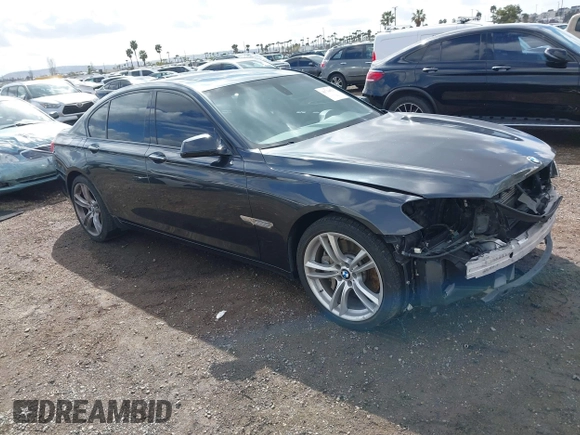 2011 BMW 7 Series 750i with VIN WBAKA8C50BCY36367, listed as a IAAI auction lot 41714313 with 109,707 mi miles. Bid and sale history available at carsss.com. Image 1.