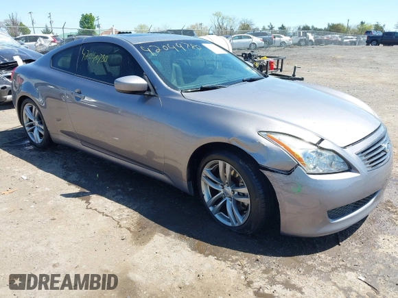 2008 Infiniti G37 Coupe Journey with VIN JNKCV64E38M101396, listed as a IAAI auction lot 42049780 with 128,809 mi miles. Bid and sale history available at carsss.com. Image 6.
