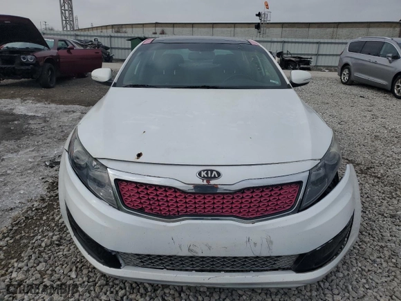2012 Kia Optima Hybrid with VIN KNAGM4AD1C5015140, listed as a Copart auction lot 83005014 with 0 mi miles and Clean Title. Bid and sale history available at carsss.com. Image 5.