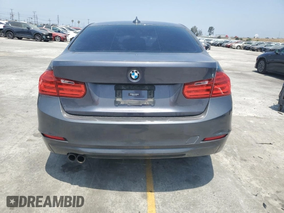 2015 BMW 3 Series 328i with VIN WBA3A5G5XFNS86943, listed as a Copart auction lot 57620325 with 154,165 mi miles and Salvage title. Bid and sale history available at DreamBid. Image 6.