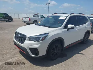 2021 Subaru Forester Special Sports z VIN JF2SKALC6MH463557, wystawiony jako IAAI lot #42431061 z przebiegiem 45 778 mil mil oraz . Historia ofert i sprzedaży dostępna na DreamBid. Obrazek 2.