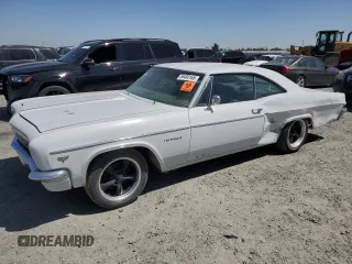 1966 Chevrolet Impala с VIN 164376C140839, выставлен на аукционе Copart как лот 55460165 с пробегом 9 061 миль миль и Списание • Salvage title. История ставок и продаж доступна на DreamBid. Изображение 1.