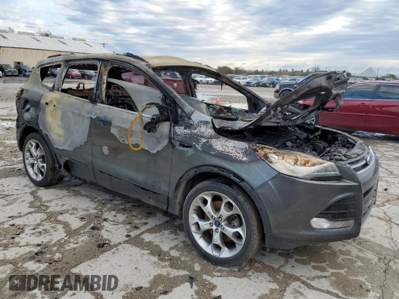 2016 Ford Escape Titanium with VIN 1FMCU0J94GUC78297, listed as a Copart auction lot 88024355 with 0 mi miles and Non Repairable. Bid and sale history available at carsss.com. Image 4.