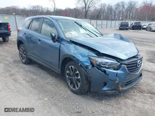 2016 Mazda CX-5 Grand Touring with VIN JM3KE4DY0G0629924, listed as a IAAI auction lot 41878154 with 78,196 mi miles. Bid and sale history available at carsss.com. Image 1.
