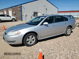 2011 Chevrolet Impala LS Fleet with VIN 2G1WF5EK3B1176461, listed as a Copart auction lot 55818795 with 114,519 mi miles and Clean Title. Bid and sale history available at DreamBid. Image 1.