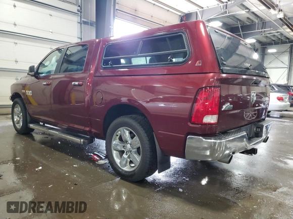 2017 Ram 1500 Big Horn with VIN 3C6RR7LT2HG689307, listed as a Copart auction lot 59586355 with 190,855 mi miles and Salvage title. Bid and sale history available at DreamBid. Image 2.