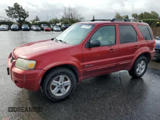 2007 Ford Escape Hybrid with VIN 1FMCU49HX7KA35267, listed as a Copart auction lot 49123395 with 318,091 mi miles and Clean Title. Bid and sale history available at carsss.com. Image 1.