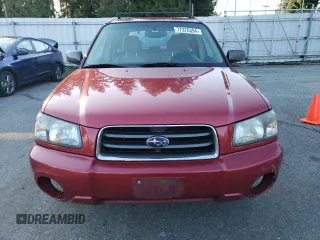2003 Subaru Forester XS with VIN JF1SG65643H736343, listed as a Copart auction lot 77376394 with 108,665 mi miles and Salvage Title. Bid and sale history available at carsss.com. Image 5.