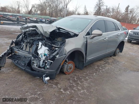 2019 Cadillac XT5 Luxury AWD with VIN 1GYKNDRSXKZ103554, listed as a IAAI auction lot 41442222 with 115,945 mi miles. Bid and sale history available at carsss.com. Image 18.