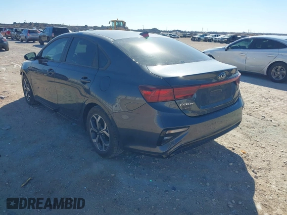 2021 Kia Forte LXS with VIN 3KPF24AD4ME270875, listed as a IAAI auction lot 41355744 with 43,640 mi miles. Bid and sale history available at carsss.com. Image 3.