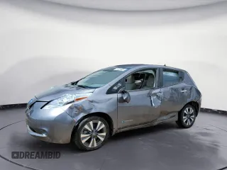 2016 Nissan LEAF S with VIN 1N4BZ0CP3GC309287, listed as a Copart auction lot 62592213 with 54,037 mi miles. Bid and sale history available at carsss.com. Image 1.