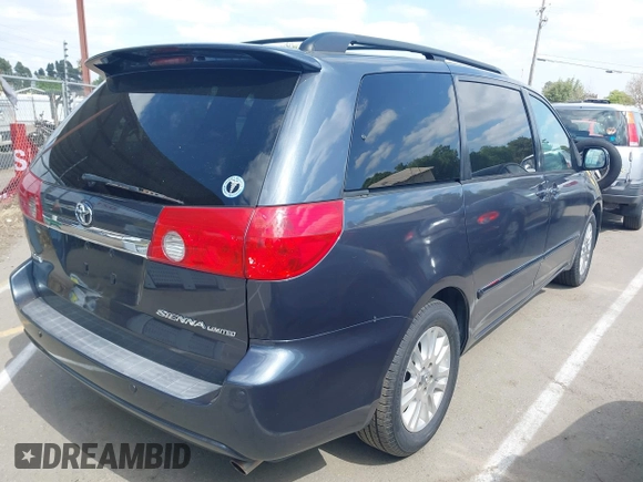 2008 Toyota Sienna XLE with VIN 5TDZK22C88S179675, listed as a IAAI auction lot 42057683 with 146,960 mi miles. Bid and sale history available at carsss.com. Image 4.