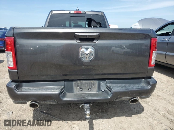 2022 Ram 1500 Big Horn with VIN 1C6RREBT5NN201329, listed as a Copart auction lot 56428285 with 82,966 mi miles and Salvage title. Bid and sale history available at DreamBid. Image 6.