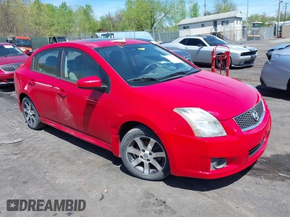 2012 Nissan Sentra SR with VIN 3N1AB6AP2CL677719, listed as a IAAI auction lot 42168425 with 89,132 mi miles and . Bid and sale history available at DreamBid. Image 1.