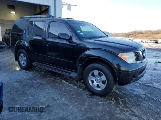 2007 Nissan Pathfinder SE with VIN 5N1AR18WX7C637863, listed as a Copart auction lot 41924315 with 196,302 mi miles and Salvage Title. Bid and sale history available at carsss.com. Image 4.