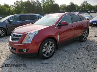 2012 Cadillac SRX Performance Collection z VIN 3GYFNBE35CS655336, wystawiony jako Copart lot #58992505 z przebiegiem 63 920 mil mil oraz Szkoda całkowita • Salvage title. Historia ofert i sprzedaży dostępna na DreamBid. Obrazek 1.