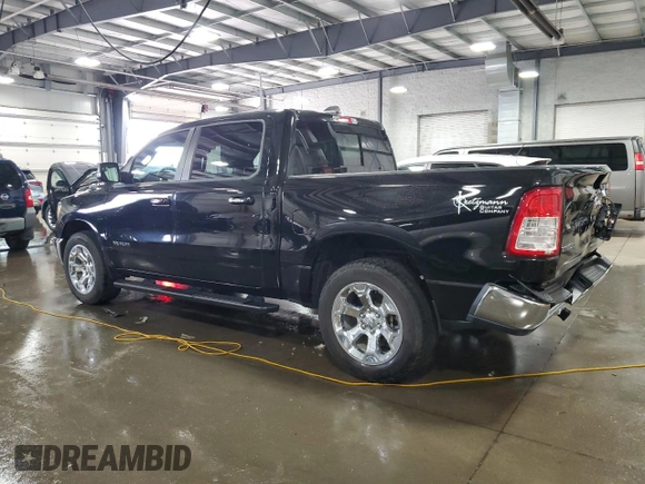 2020 Ram 1500 Big Horn with VIN 1C6RRFFGXLN302396, listed as a Copart auction lot 61240425 with 81,681 mi miles and Salvage title. Bid and sale history available at DreamBid. Image 2.