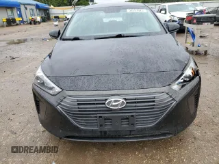 2019 Hyundai Ioniq Blue with VIN KMHC65LC7KU137684, listed as a Copart auction lot 58597025 with 53,010 mi miles and Salvage title. Bid and sale history available at DreamBid. Image 5.