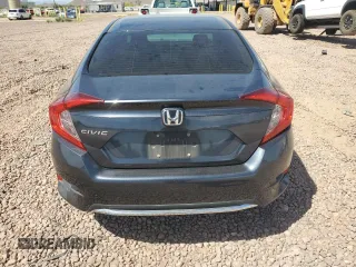 2021 Honda Civic Sedan LX with VIN 2HGFC2F67MH554695, listed as a Copart auction lot 54477915 with 45,257 mi miles and Salvage Title. Bid and sale history available at carsss.com. Image 6.