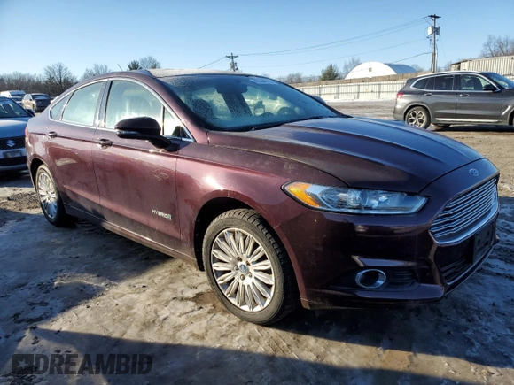 2013 Ford Fusion SE Hybrid with VIN 3FA6P0LU8DR168209, listed as a Copart auction lot 42084675 with 126,397 mi miles and Clean Title. Bid and sale history available at DreamBid. Image 4.