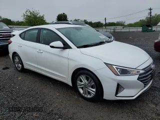 2020 Hyundai Elantra SEL with VIN 5NPD84LF1LH627251, listed as a Copart auction lot 55524685 with 86,266 mi miles and Salvage title. Bid and sale history available at DreamBid. Image 4.