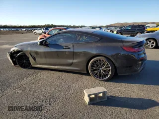 2023 BMW 8 Series M850i xDrive with VIN WBABC4C08PCL89799, listed as a Copart auction lot 44279794 with 0 mi miles. Bid and sale history available at carsss.com. Image 2.