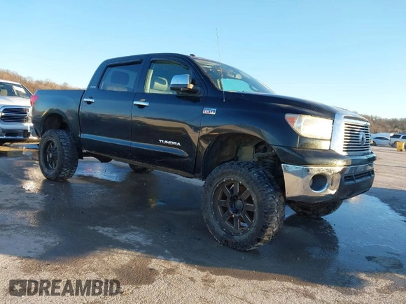 2012 Toyota Tundra 4WD Truck LTD with VIN 5TFHW5F13CX224454, listed as a IAAI auction lot 41176337 with 1 mi miles. Bid and sale history available at carsss.com. Image 1.