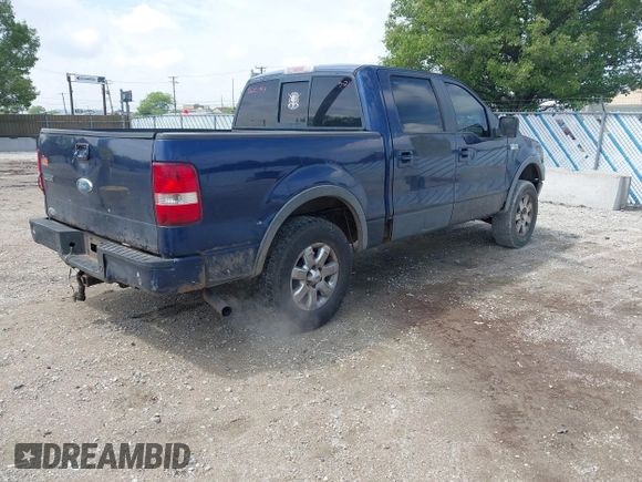 2008 Ford F-150 XLT with VIN 1FTPW14V58FB20183, listed as a IAAI auction lot 42357463 with 423,419 mi miles and . Bid and sale history available at DreamBid. Image 4.