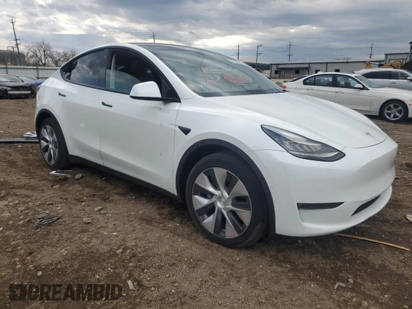 2021 Tesla Model Y Long Range z VIN 5YJYGDEE6MF077764, wystawiony jako Copart lot #53814015 z przebiegiem 87 903 mil mil oraz Szkoda całkowita • Salvage title. Historia ofert i sprzedaży dostępna na DreamBid. Obrazek 4.