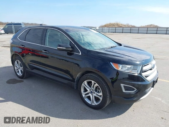 2018 Ford Edge Titanium with VIN 2FMPK4K95JBB67834, listed as a IAAI auction lot 41867436 with 101,855 mi miles. Bid and sale history available at carsss.com. Image 1.