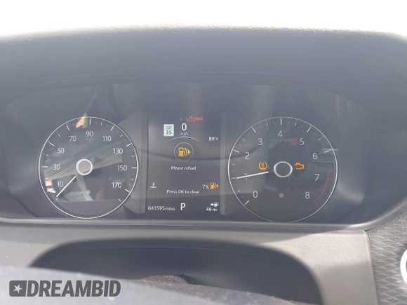 2020 Land Rover Range Rover Velar S z VIN SALYB2EX3LA292863, wystawiony jako IAAI lot #42077381 z przebiegiem 41 595 mil mil oraz . Historia ofert i sprzedaży dostępna na DreamBid. Obrazek 7.