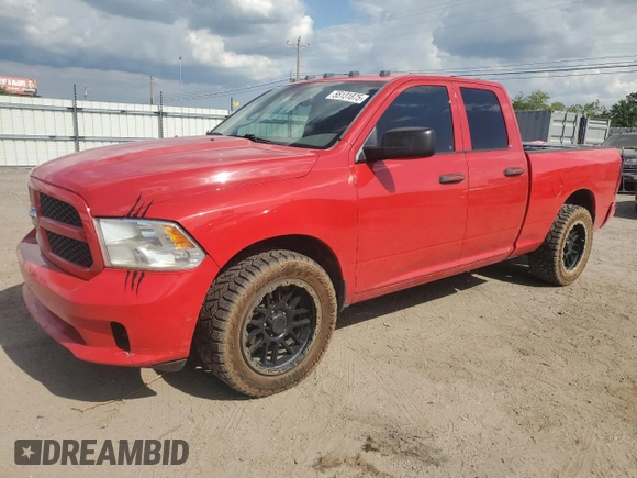 2013 Ram 1500 Express with VIN 1C6RR6FTXDS578223, listed as a Copart auction lot 55131875 with 195,958 mi miles and Salvage title. Bid and sale history available at DreamBid. Image 1.