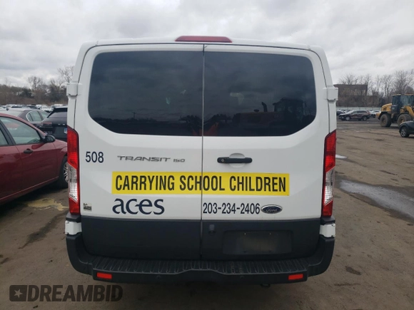 2019 Ford Transit XL with VIN 1FMZK1YM6KKB66850, listed as a Copart auction lot 52413995 with Not provided miles and Salvage title. Bid and sale history available at DreamBid. Image 6.