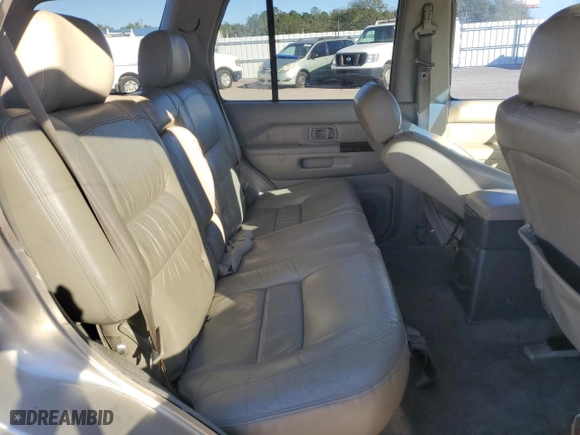 2000 Infiniti QX4 with VIN JNRAR07Y4YW085424, listed as a Copart auction lot 81091324 with 202157 miles and Salvage Title. Bid and sale history available at carsss.com. Image 11.
