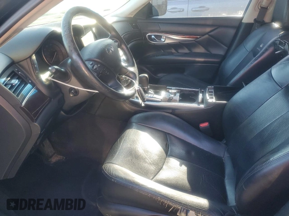 2011 Infiniti M37 with VIN JN1BY1AR5BM372873, listed as a Copart auction lot 47579435 with 267,929 mi miles and Salvage Title. Bid and sale history available at carsss.com. Image 7.