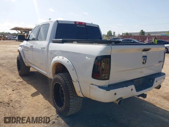 2012 Ram 1500 Sport with VIN 1C6RD7MT0CS190018, listed as a IAAI auction lot 42631890 with 112,071 mi miles and . Bid and sale history available at DreamBid. Image 3.