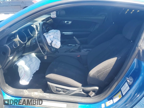 2021 Ford Mustang GT with VIN 1FA6P8CF2M5128677, listed as a Copart auction lot 57793995 with 68,095 mi miles and Salvage title. Bid and sale history available at DreamBid. Image 7.