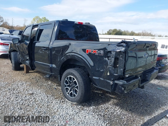 2022 Ford F-150 XL with VIN 1FTFW1E50NFB13499, listed as a IAAI auction lot 41444353 with 60,784 mi miles. Bid and sale history available at carsss.com. Image 3.
