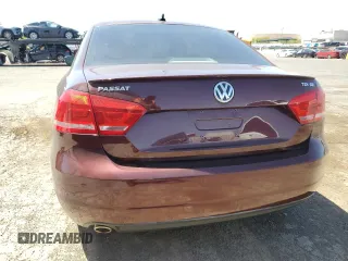 2013 Volkswagen Passat SE with VIN 1VWBN7A39DC123275, listed as a Copart auction lot 58411545 with 79,320 mi miles and Clean title. Bid and sale history available at DreamBid. Image 6.