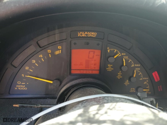 1992 Chevrolet Corvette with VIN 1G1YY23P6N5110277, listed as a Copart auction lot 48866515 with 52,353 mi miles and Salvage Title. Bid and sale history available at carsss.com. Image 9.