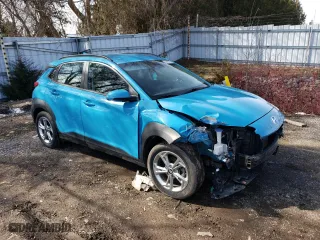 2022 Hyundai Kona Preferred with VIN KM8K22AB6NU810548, listed as a Copart auction lot 49666175 with 78,983 mi miles and Salvage Title. Bid and sale history available at carsss.com. Image 4.