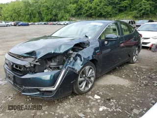 2018 Honda Clarity Plug-In Hybrid with VIN JHMZC5F12JC012628, listed as a Copart auction lot 61300094 with 53,071 mi miles and Salvage Title. Bid and sale history available at carsss.com. Image 1.