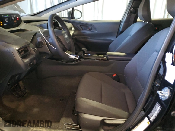 2024 Toyota Prius LE with VIN JTDACAAU7R3028649, listed as a Copart auction lot 53716455 with 14,499 mi miles and Salvage title. Bid and sale history available at DreamBid. Image 7.