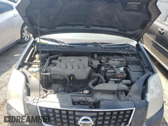 2008 Nissan Sentra S with VIN 3N1AB61E48L720866, listed as a Copart auction lot 55449045 with 147,531 mi miles and Salvage title. Bid and sale history available at DreamBid. Image 11.