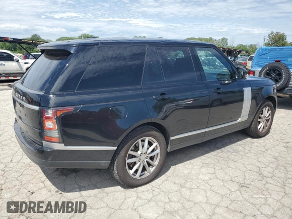 2014 Land Rover Range Rover with VIN SALGR2WF6EA144531, listed as a Copart auction lot 60423274 with 115,328 mi miles and Salvage Title. Bid and sale history available at DreamBid. Image 3.