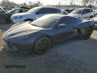 2021 Chevrolet Corvette 3LT with VIN 1G1YC2D45M5112040, listed as a Copart auction lot 76660064 with 1,584 mi miles and Non Repairable. Bid and sale history available at carsss.com. Image 1.