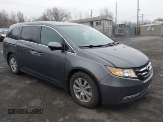 2016 Honda Odyssey SE with VIN 5FNRL5H3XGB150025, listed as a IAAI auction lot 41857704 with 69,515 mi miles. Bid and sale history available at carsss.com. Image 1.