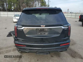 2023 Cadillac XT6 AWD Sport with VIN 1GYKPHRS3PZ150630, listed as a Copart auction lot 43557595 with 54,299 mi miles and Salvage title. Bid and sale history available at DreamBid. Image 6.
