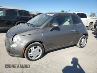 2013 FIAT 500 Pop with VIN 3C3CFFAR9DT645464, listed as a Copart auction lot 47103765 with 152,637 mi miles and Clean Title. Bid and sale history available at carsss.com. Image 1.